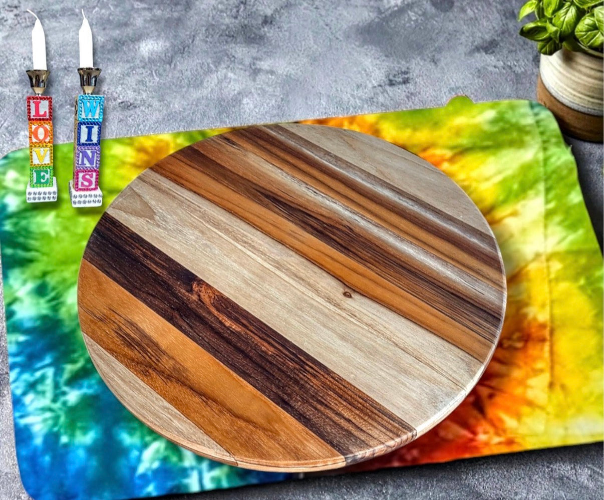 Monogrammed Serving and Cutting Board