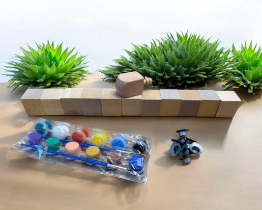 DIY Menorah Kit
