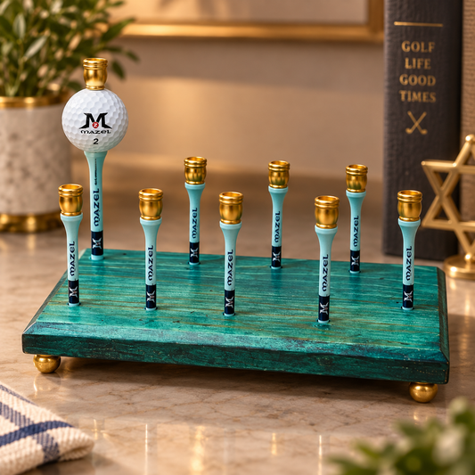 Mazel Tee! Golf Menorah