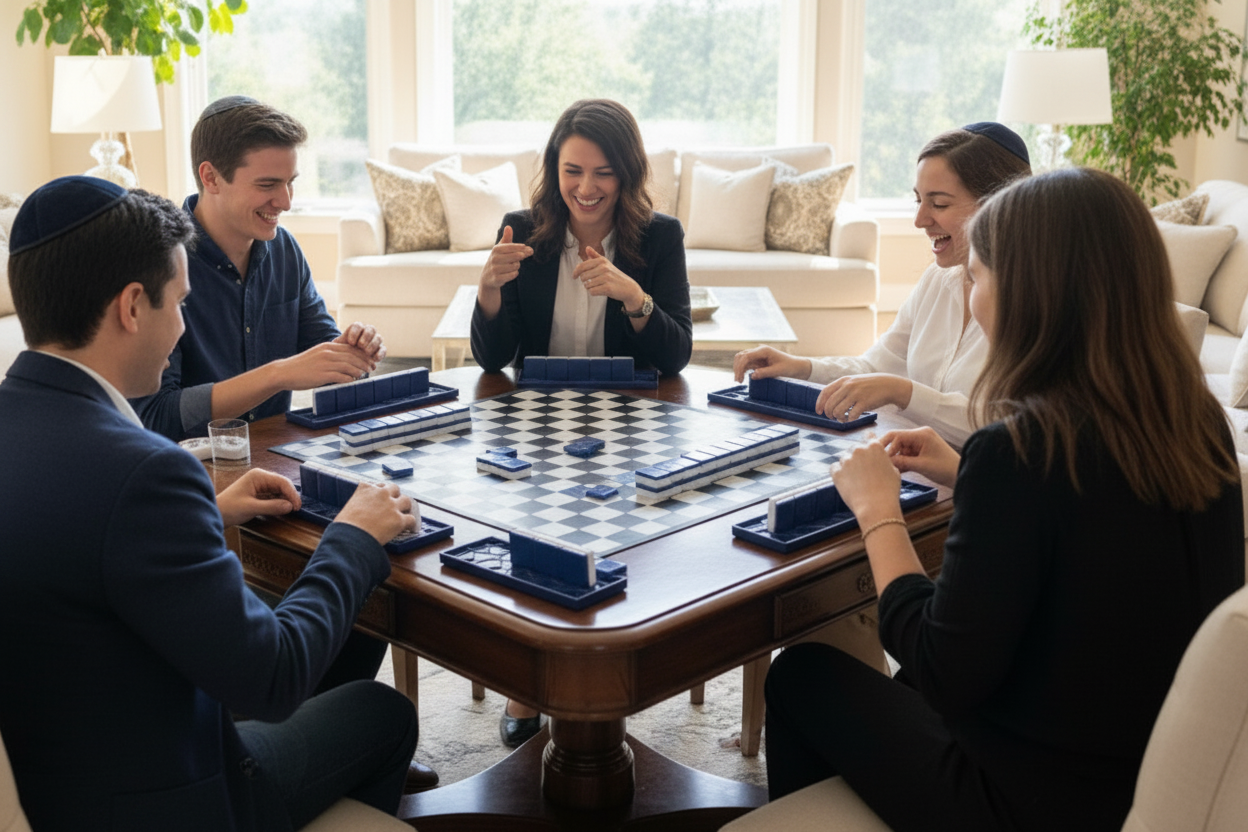 Brilliant Nights Hanukkah Mahjong Tiles Set PRE-ORDER
