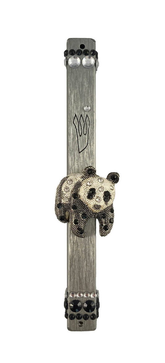 Bling Black and White Mezuzah Cases