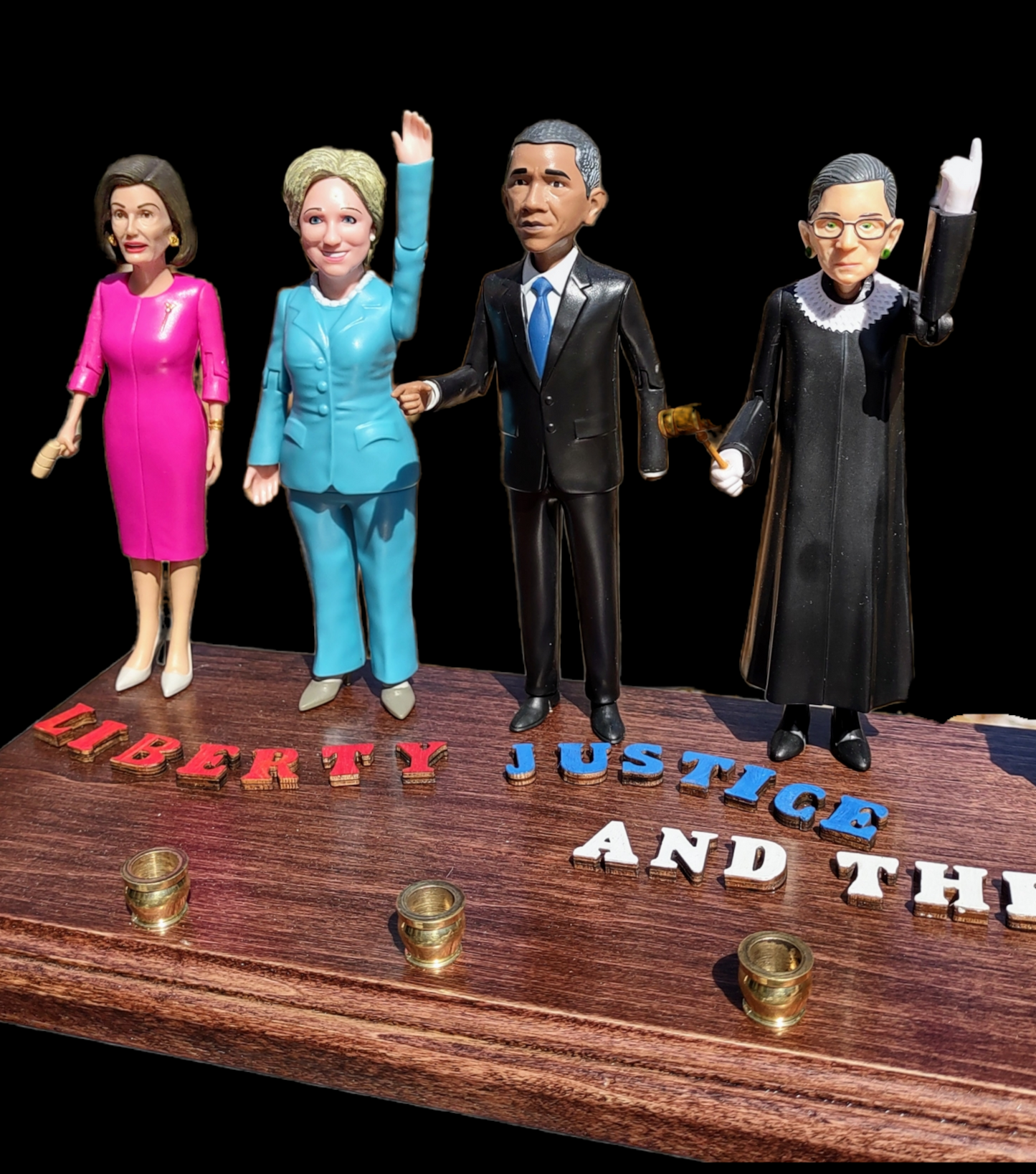 Museum Replica Democracy Menorah