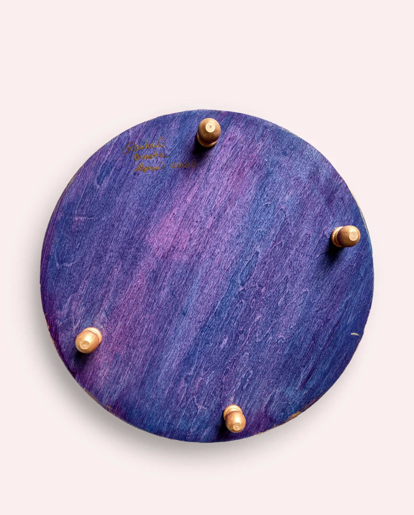 Hand Painted Hamsa Seder Plate