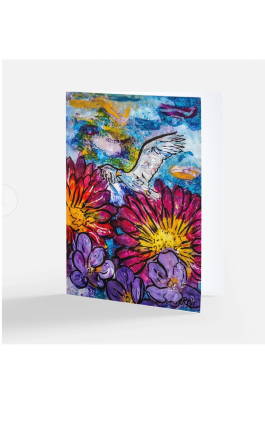 Soar Original Art Notecard