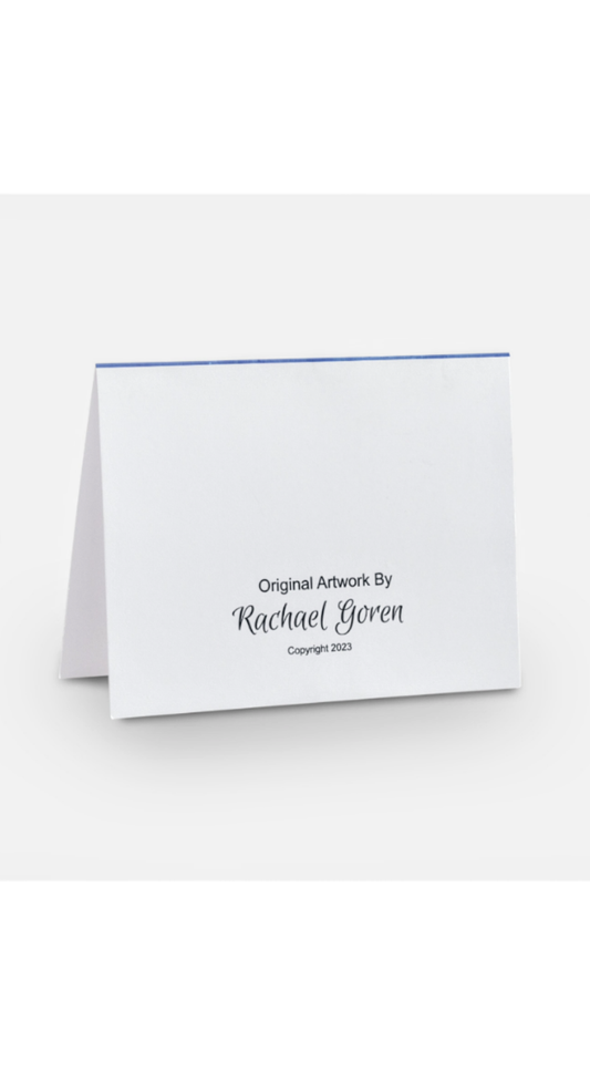Rainforest Original Art Notecard
