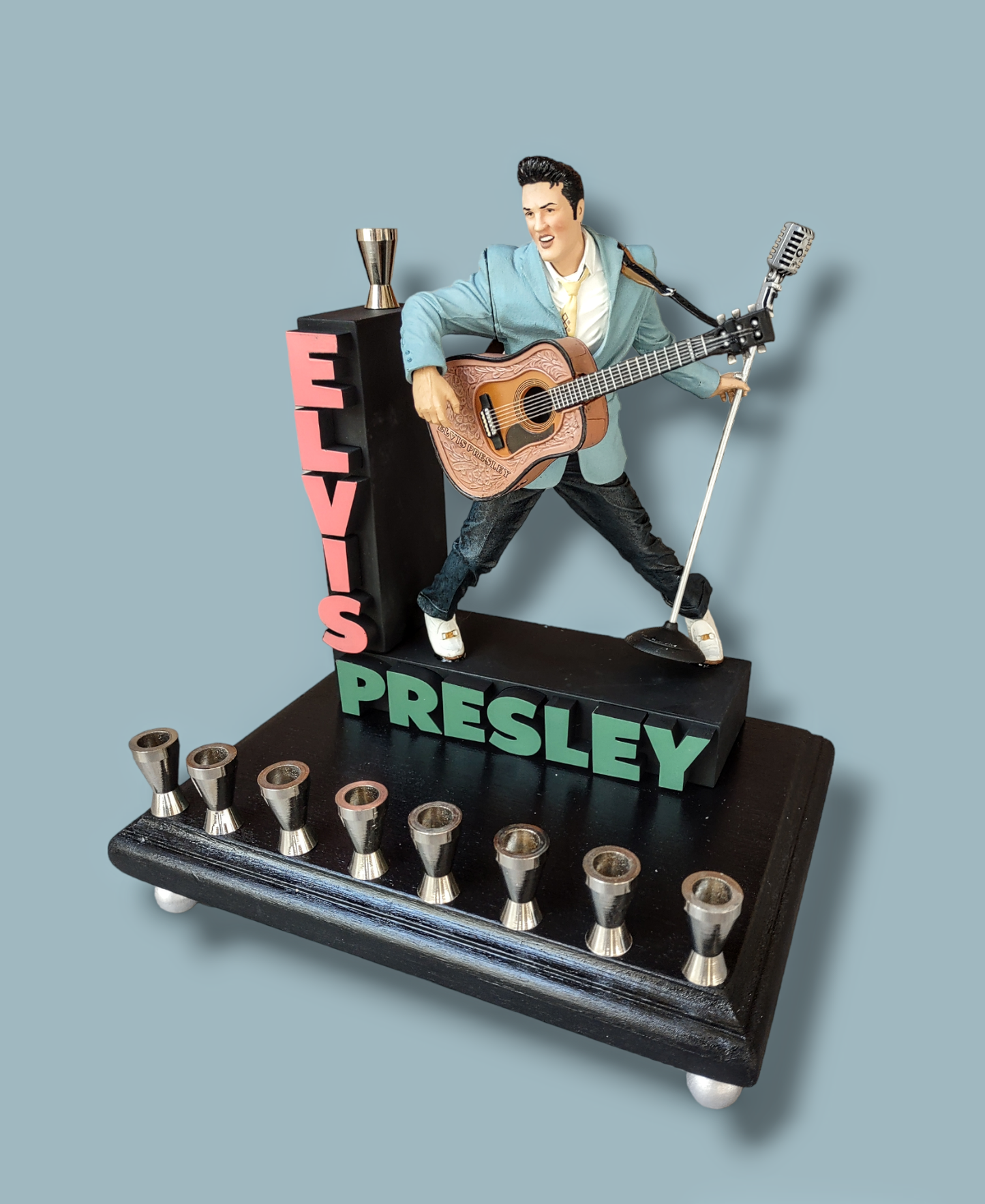 Elvis Presley "The King" Collector Menorah