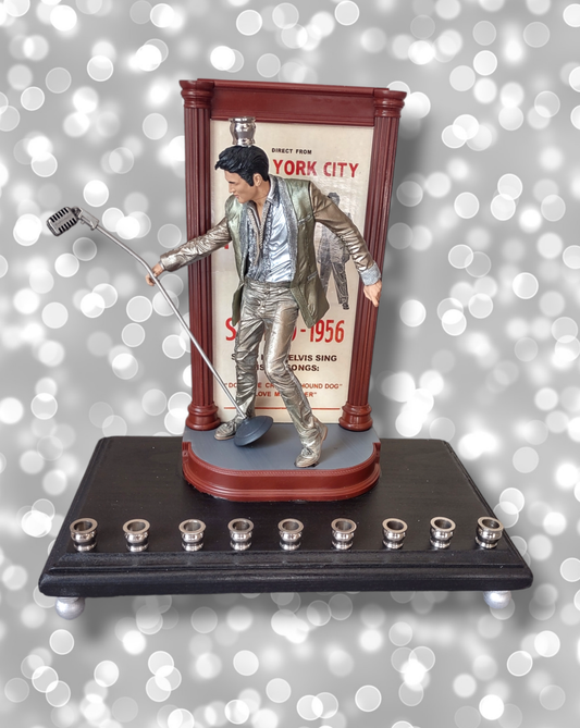 Elvis Presley "The King" NYC Collector Menorah
