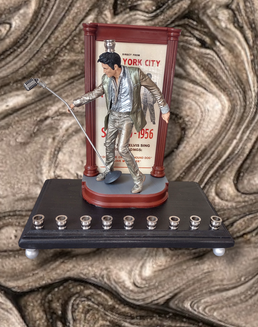 Elvis Presley "The King" NYC Collector Menorah