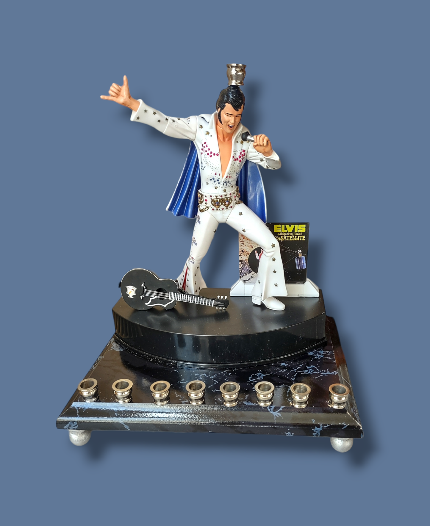 Elvis Presley "The King" Viva Las Vegas Collector Menorah