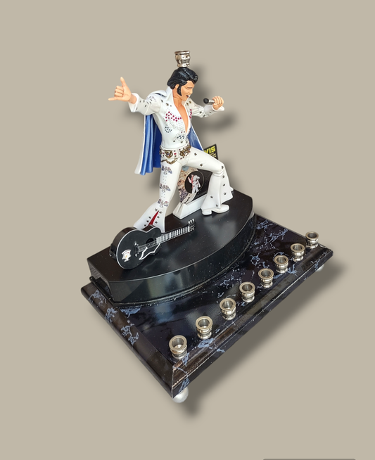 Elvis Presley "The King" Viva Las Vegas Collector Menorah