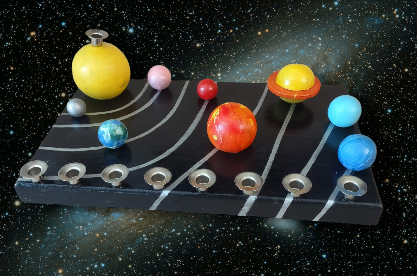 Outer Space Menorah