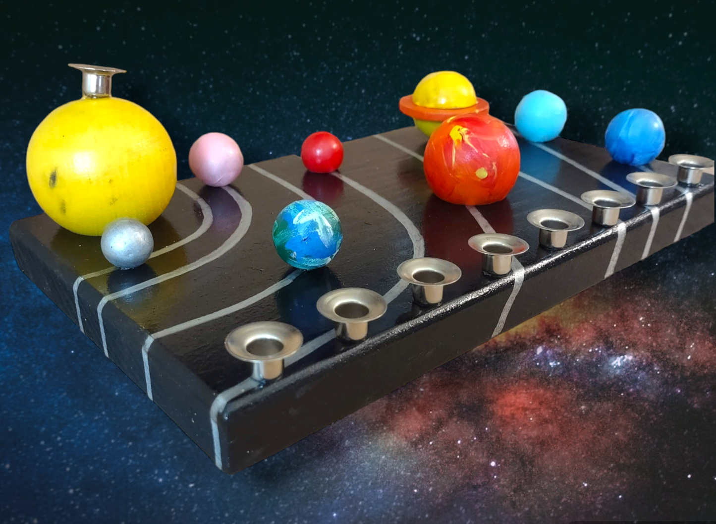 Outer Space Menorah