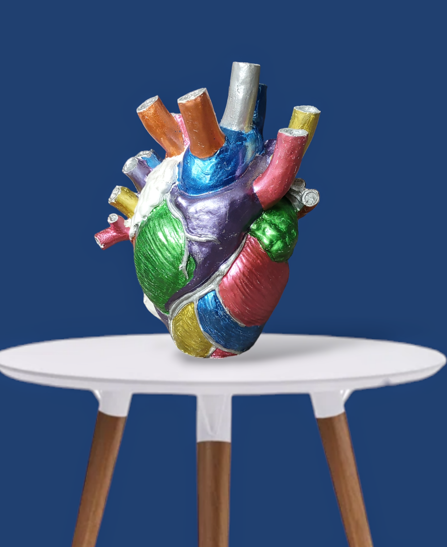 Anatomical Ceramic Heart Vase