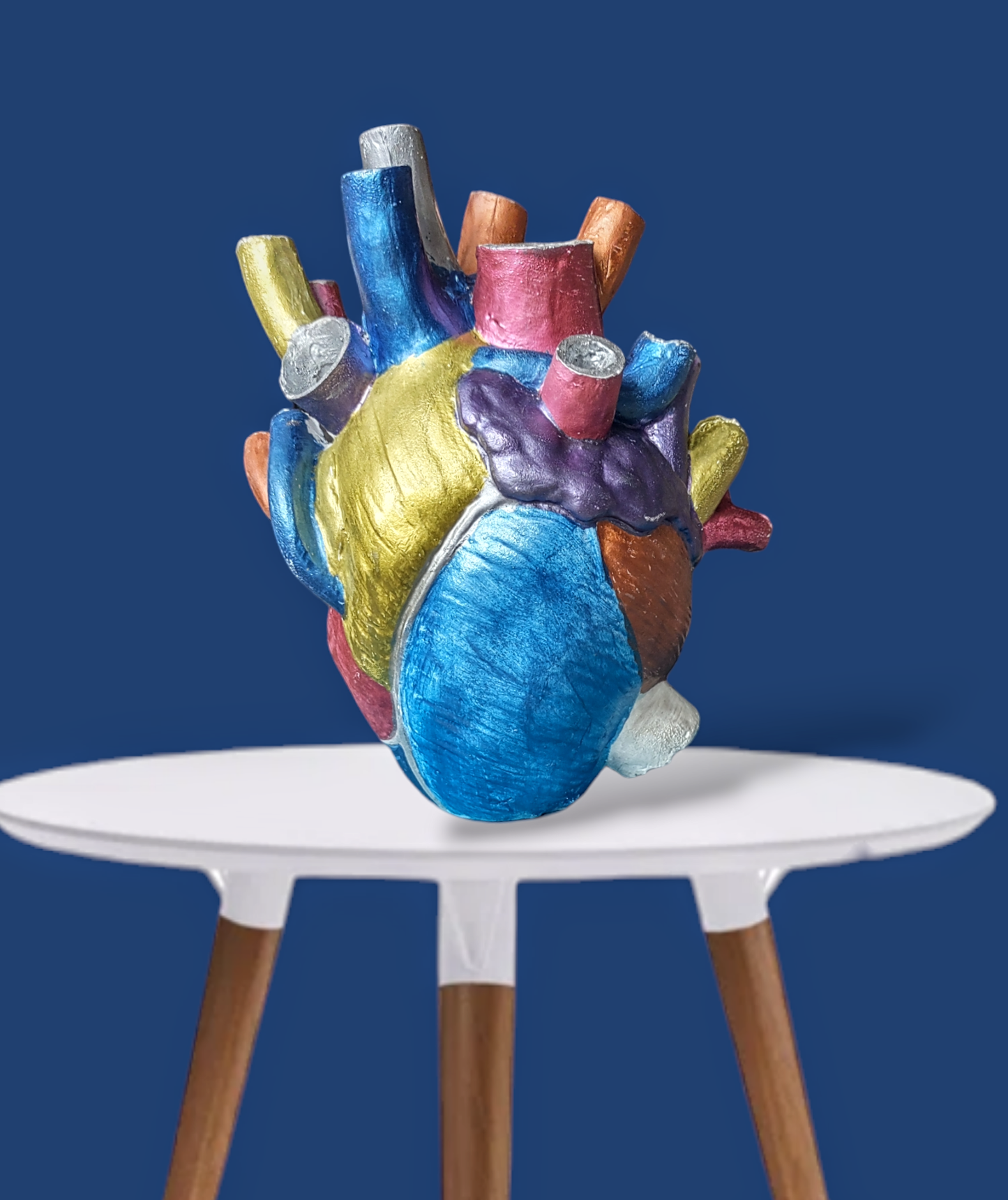 Anatomical Ceramic Heart Vase