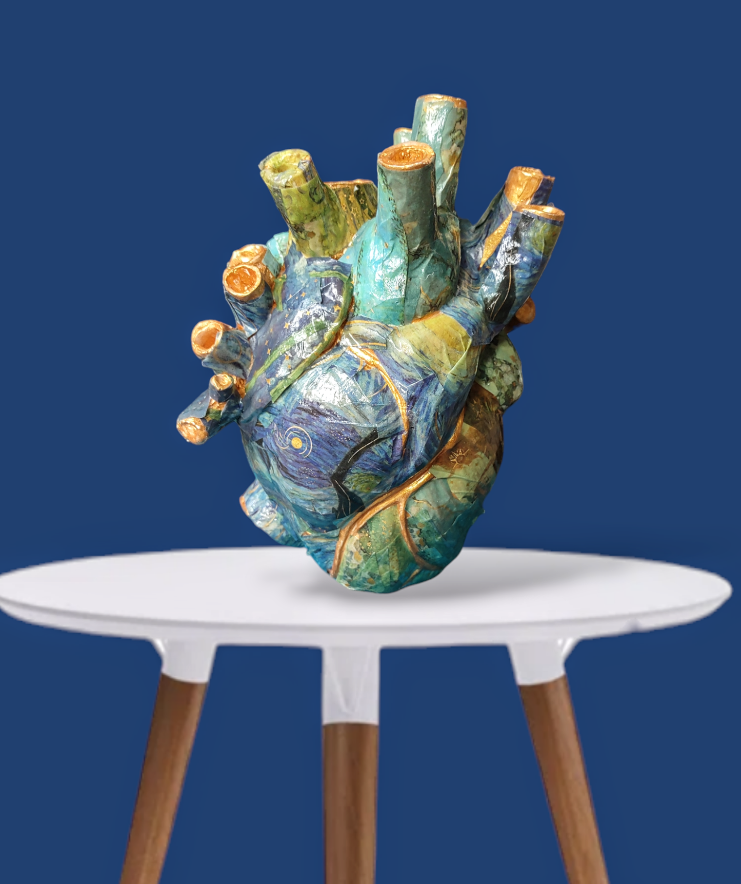 Anatomical Ceramic Heart Vase