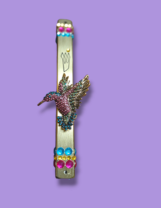 Jeweled Hummingbird Mezuzah