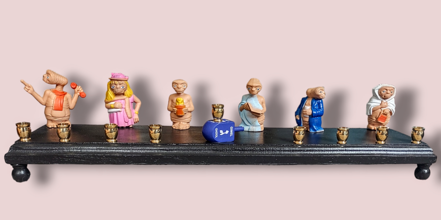 E.T. Dress Up Menorah