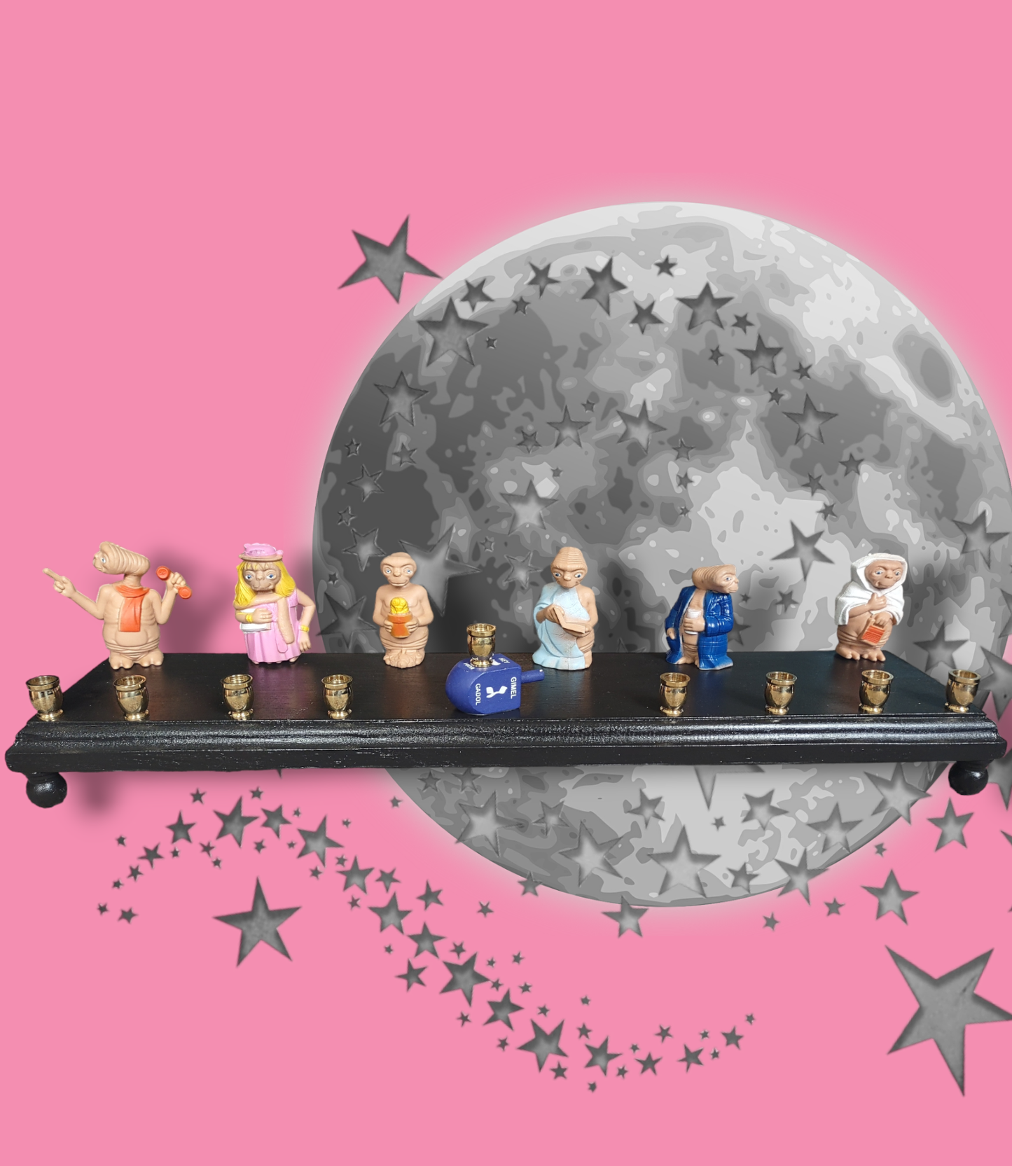 E.T. Dress Up Menorah