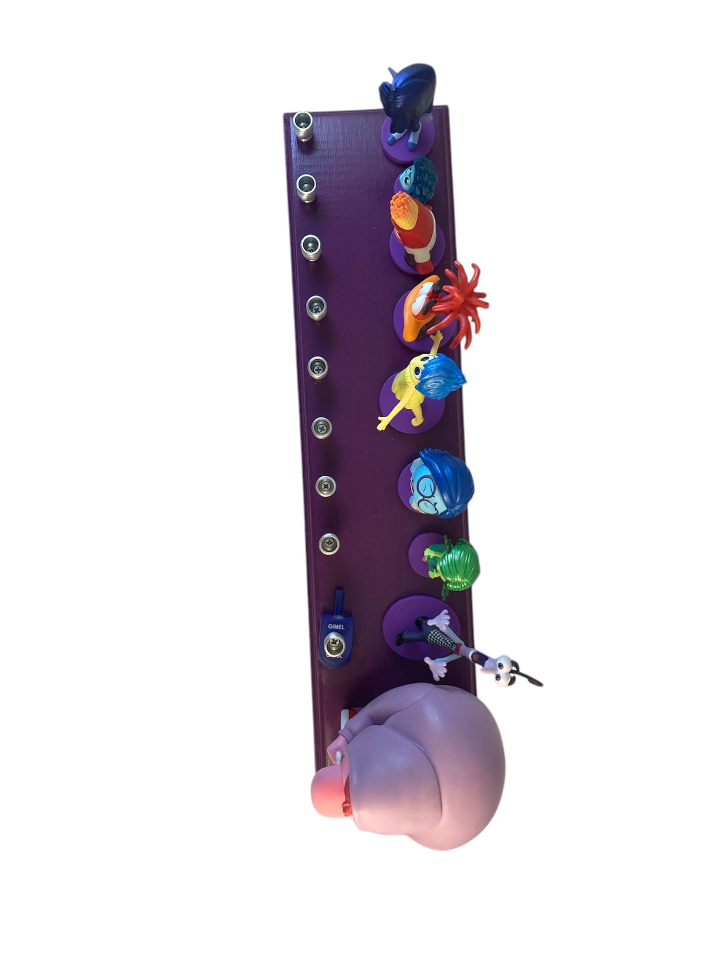 Inside Out 2 Menorah Disney Judaica Hanukkiah Repurposed Toys