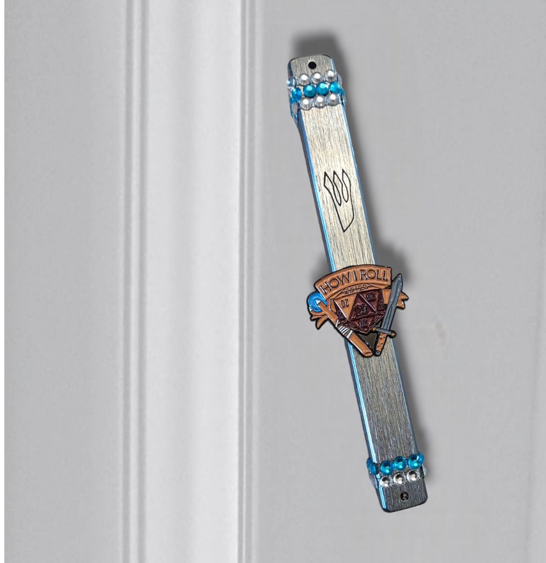 Dungeons and Dragons Mezuzah Case