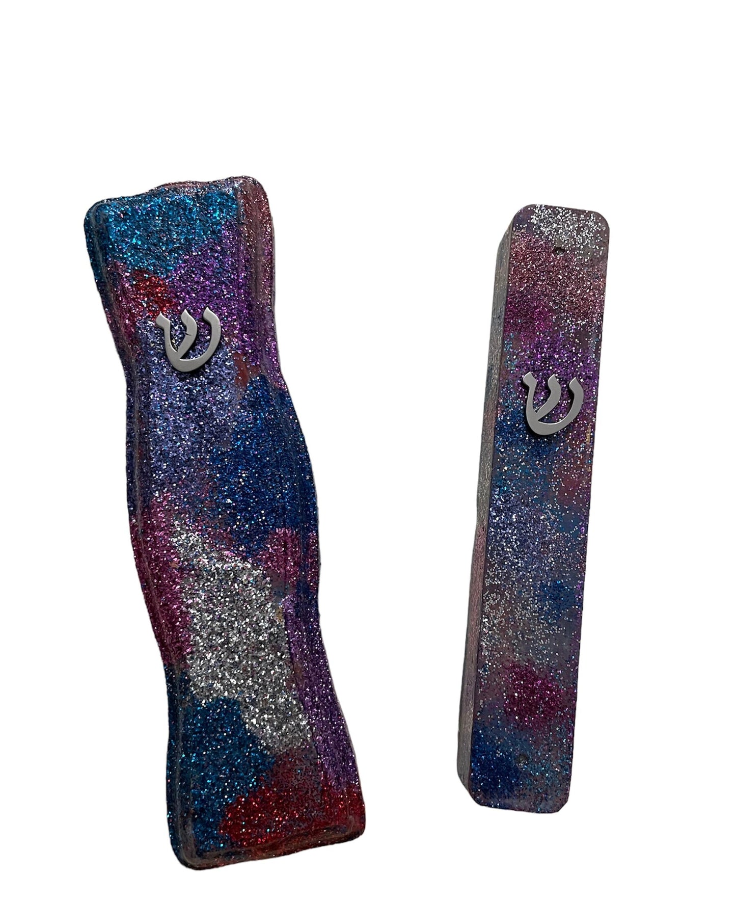 Hand painted Mezuzah Cases