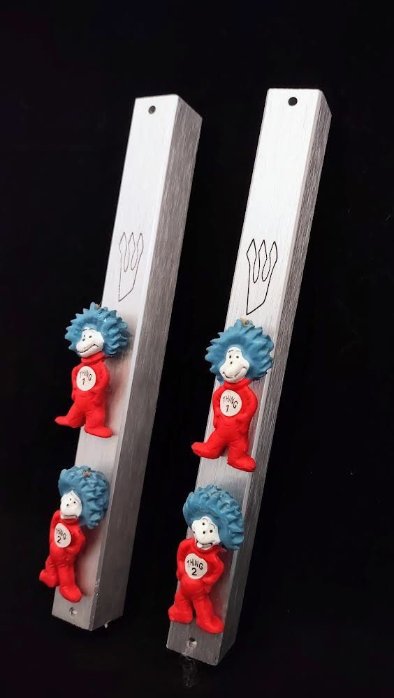 Dr. Seuss Cat in the Hat Mezuzah - Unique Judaica Gift