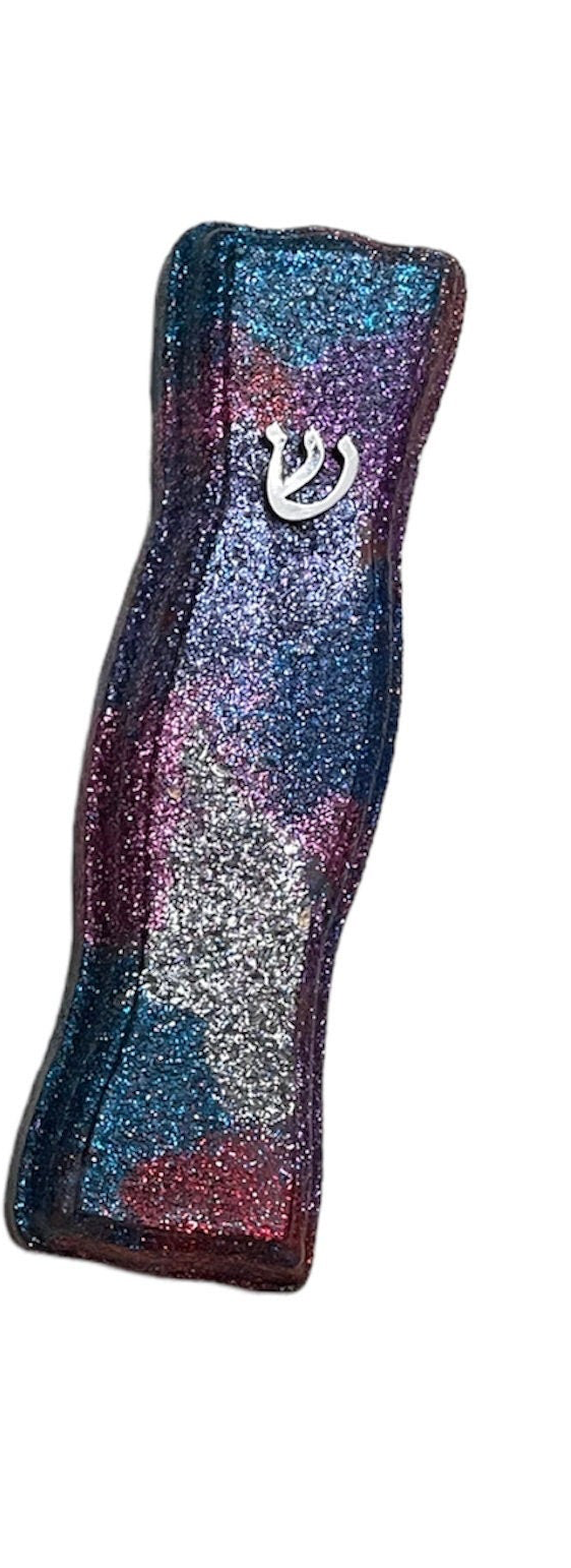 Glitter Mosaic Mezuzah Case