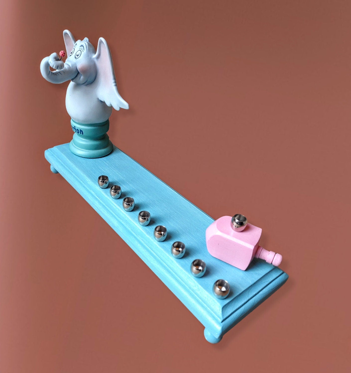 Horton Menorah Kids Menorah Judaica Hanukkiah