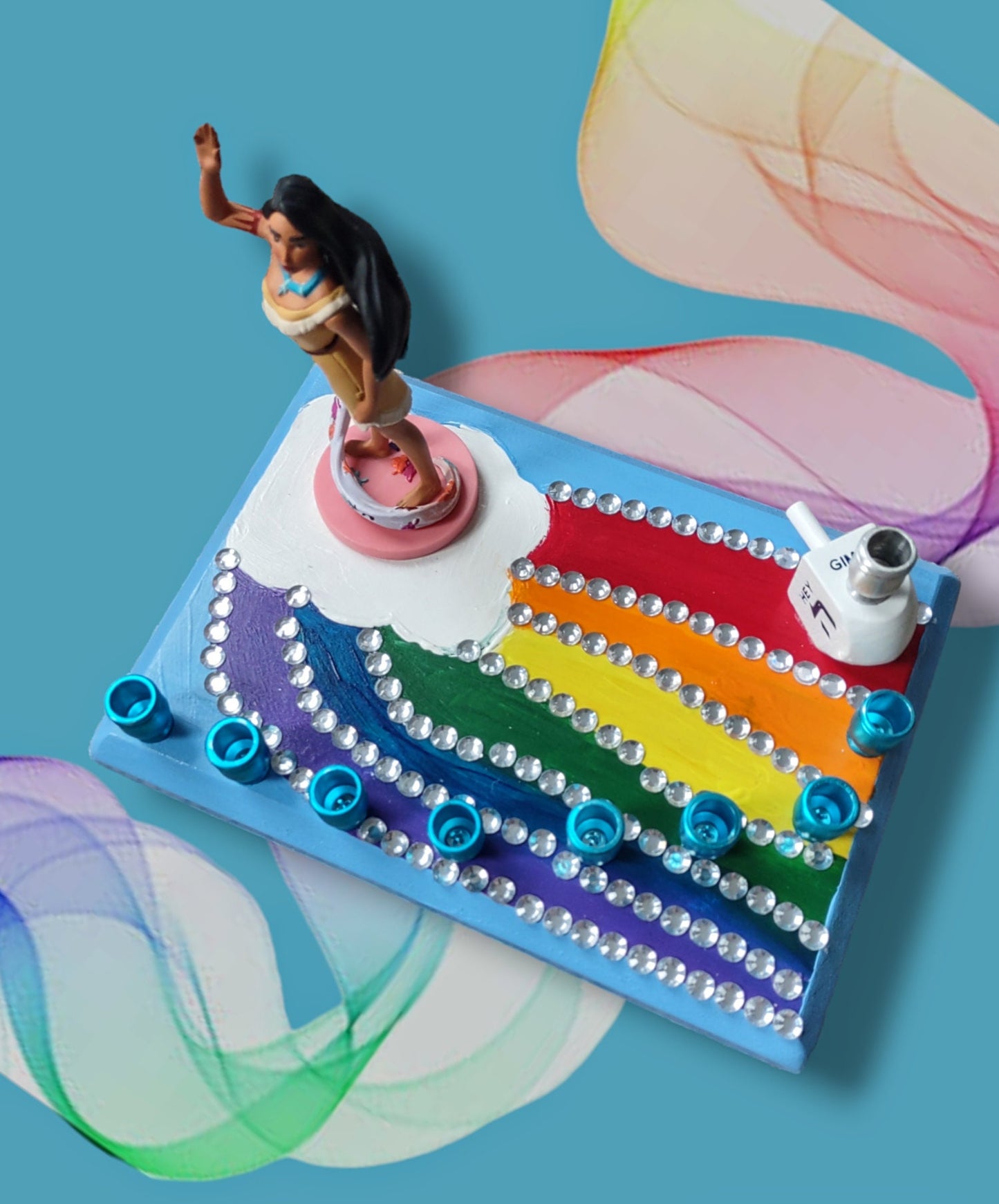 Pocahontas Menorah Classic Disney Judaica Hannukah