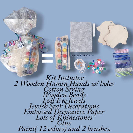 Hamsa and Mezuzah Craft Kits