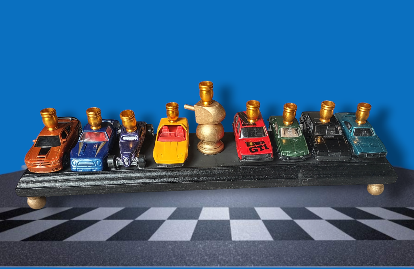 Cars Matchbox Hot Wheels Menorah