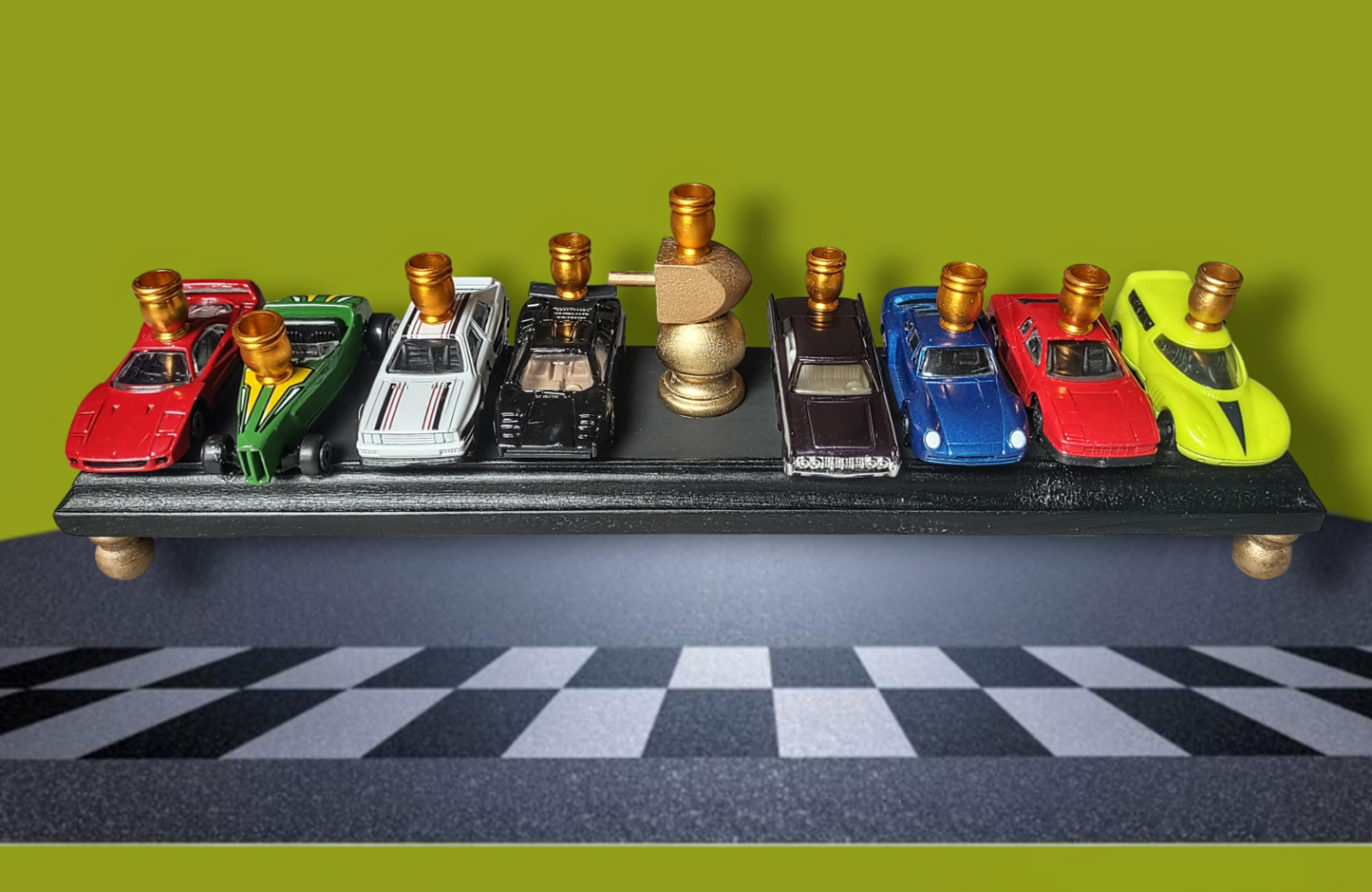 Cars Matchbox Hot Wheels Menorah