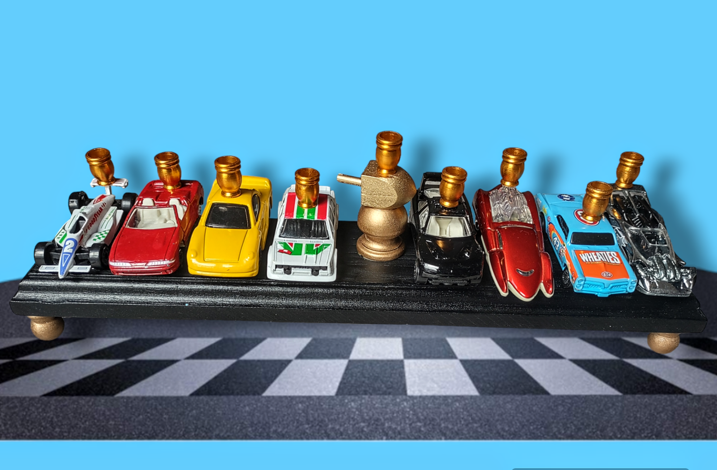 Cars Matchbox Hot Wheels Menorah
