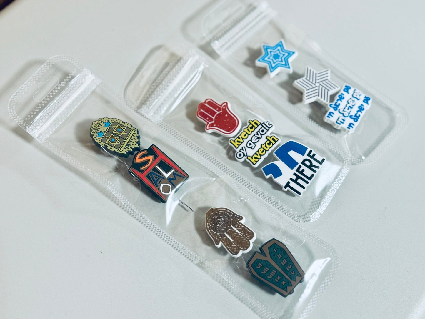 Shoe Charms | Jewish Multi Pack (set of 3)