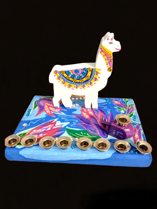 Make Your Own Happy Llamakah Menorah Kit!