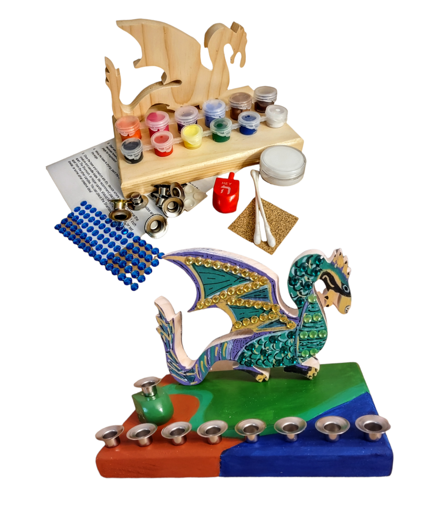 Make Your Own Creature Menorah Kit!