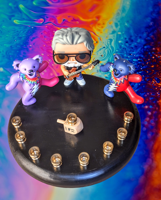 Grateful Dead With Dancing Bears Collectible Menorah