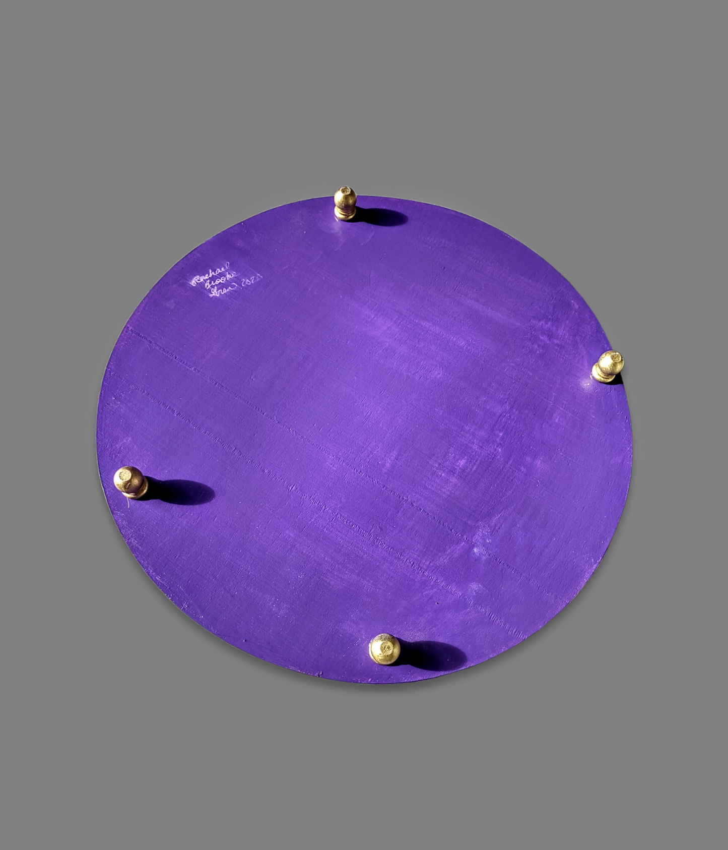 Rainbow Hand Painted Seder Plate