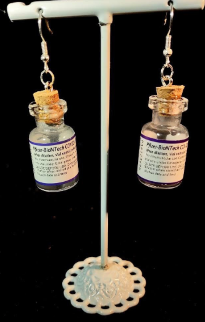 Vaccine Earrings
