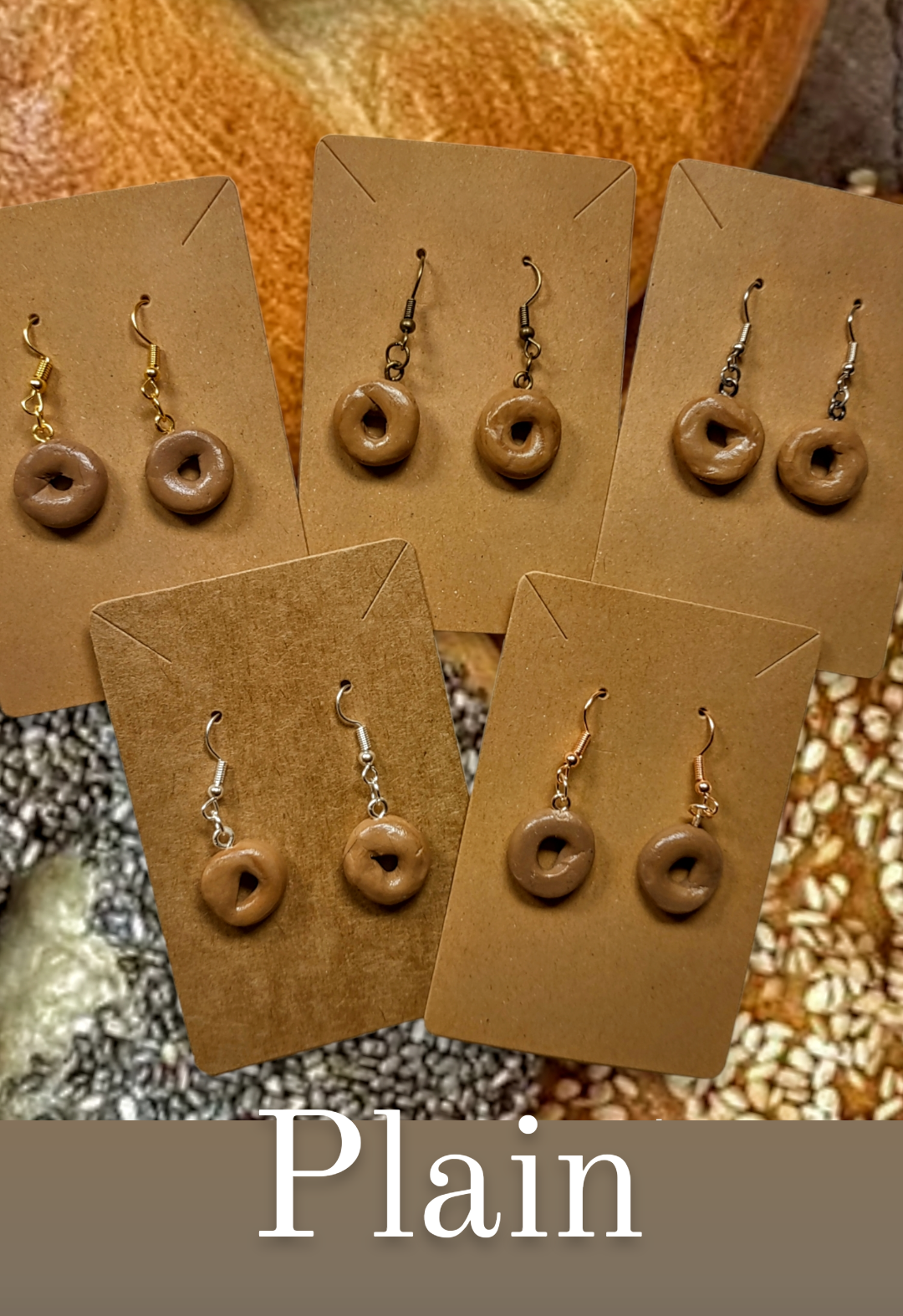 Bagel Earrings