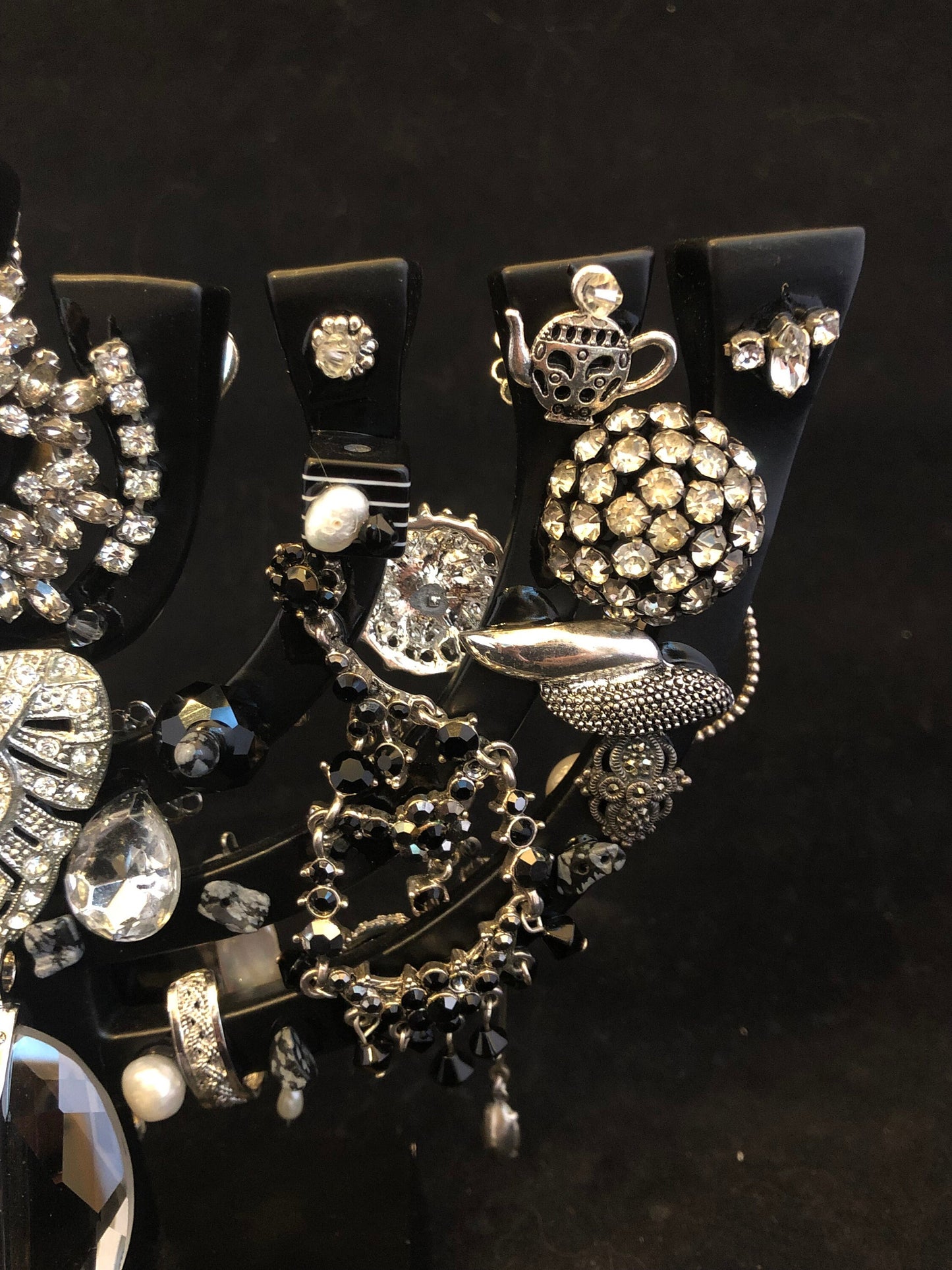 Vintage Bling Menorah