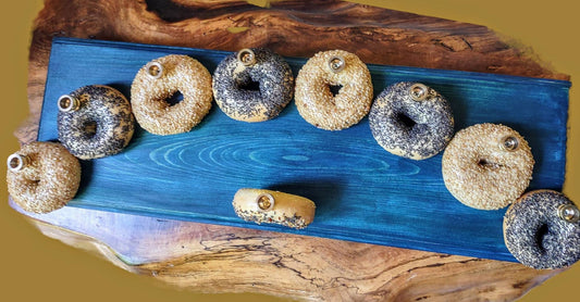 Bagel Lover's Menorah