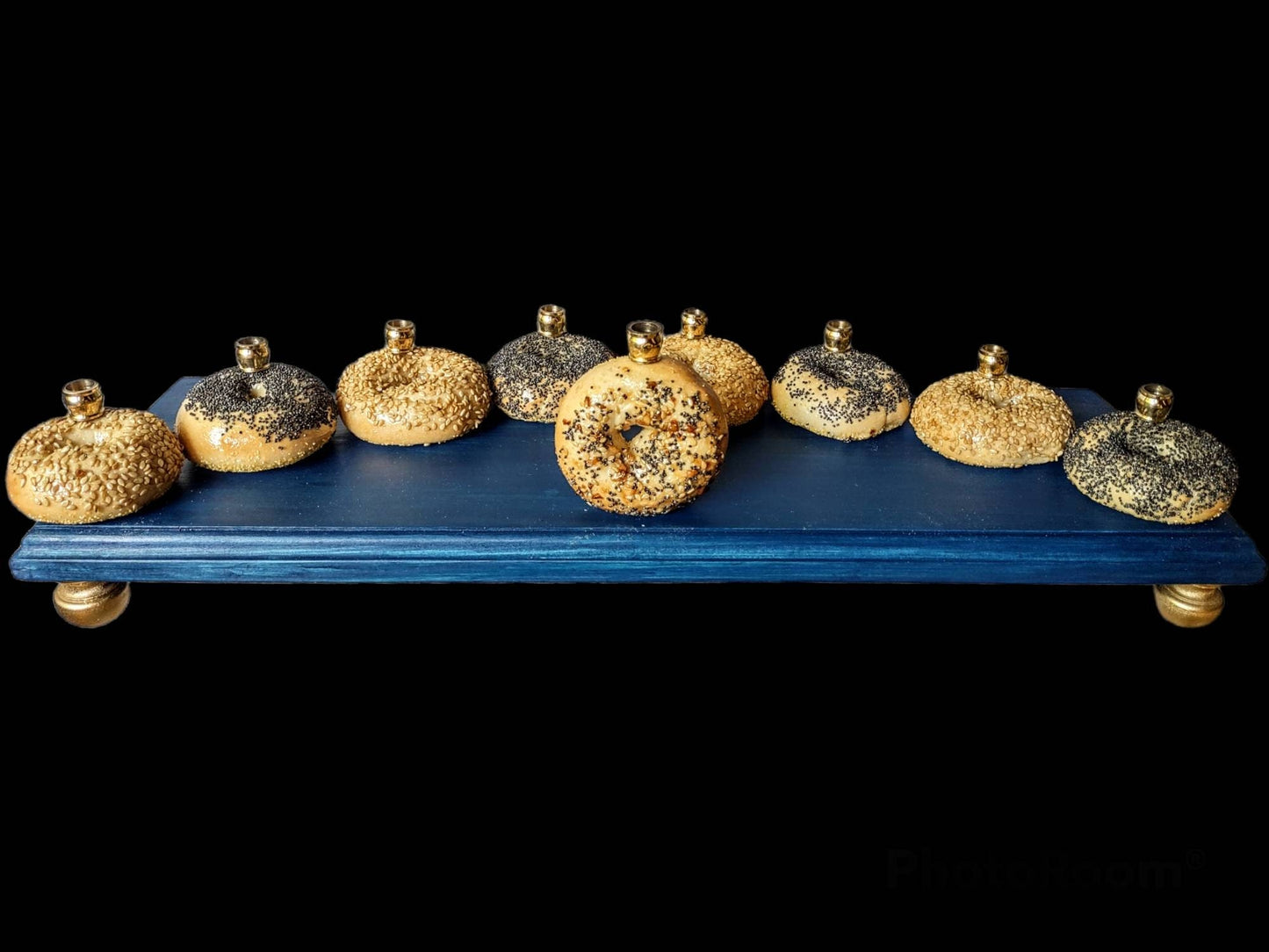 Bagel Lover's Menorah