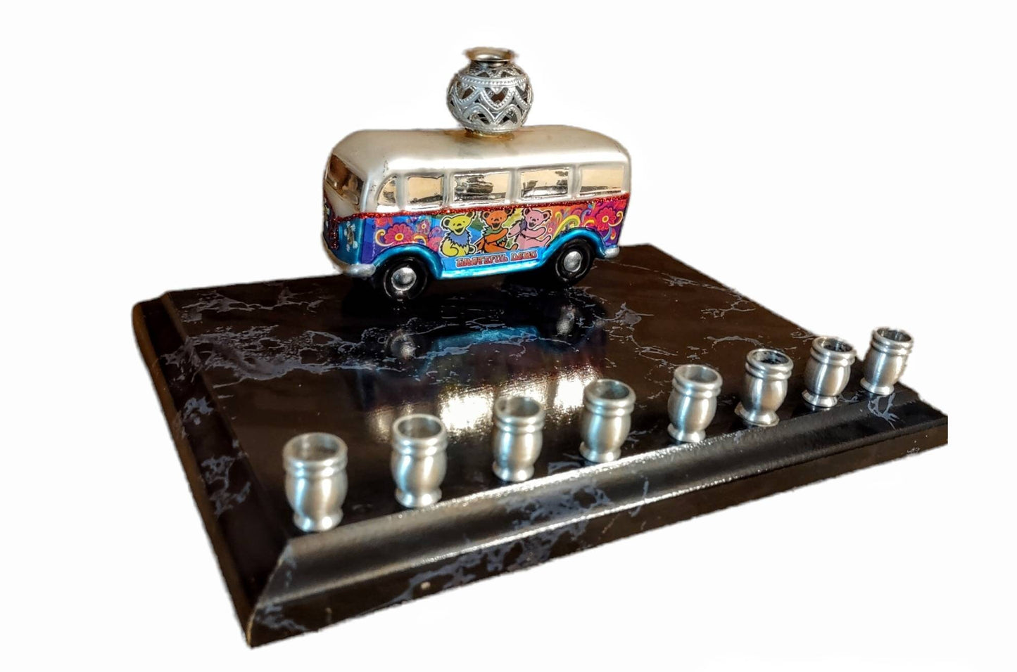 Grateful Dead Bus Menorah