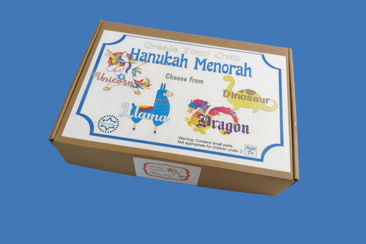 Make Your Own Unicorn Menorah Kit!