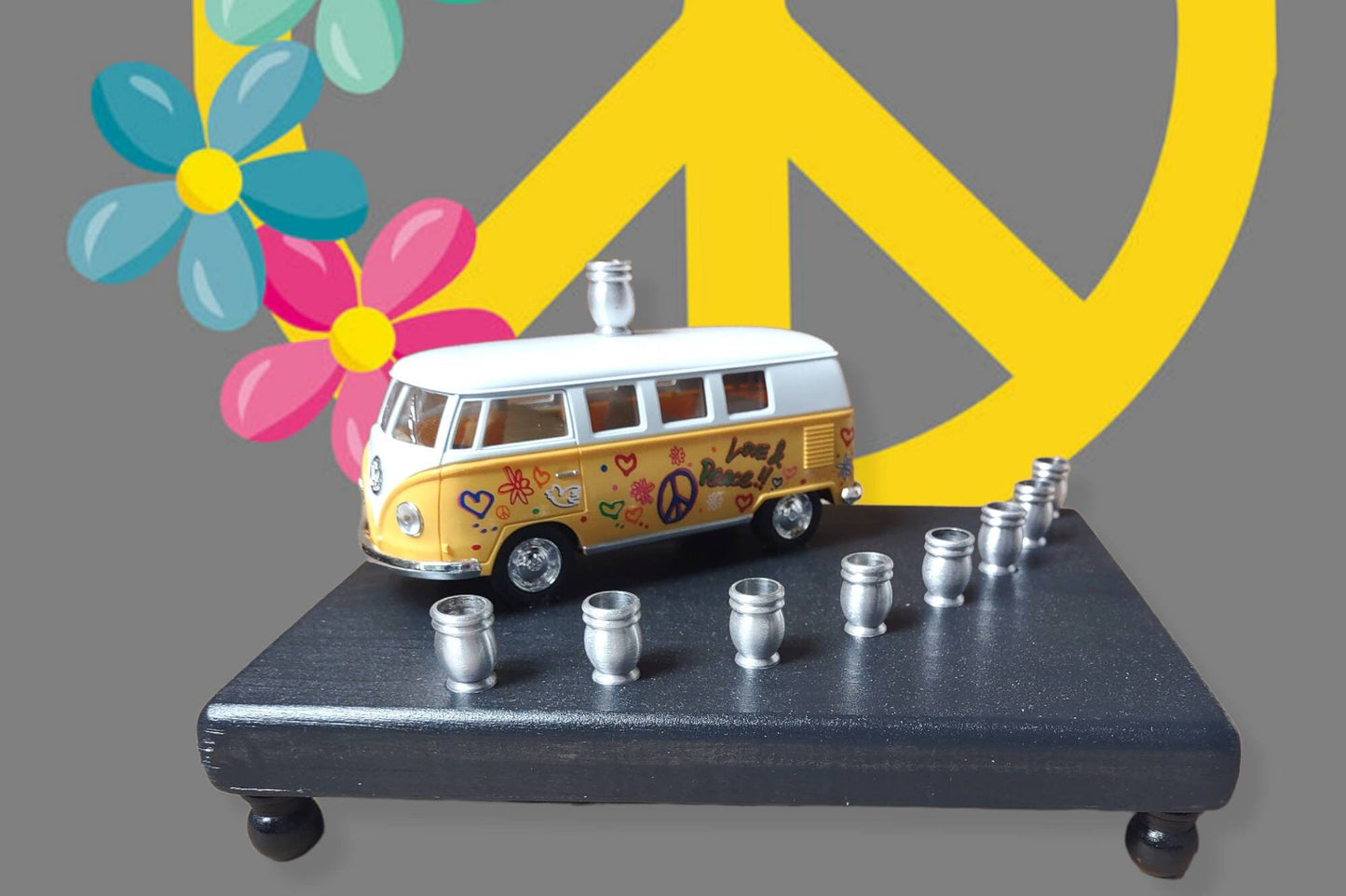 VW Bus Menorah
