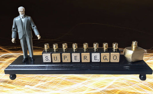 Sigmund Freud "SuperEgo" Menorah