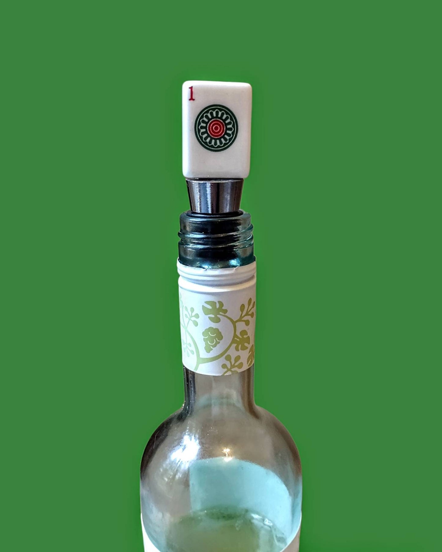 Mahjong Wine Stopper