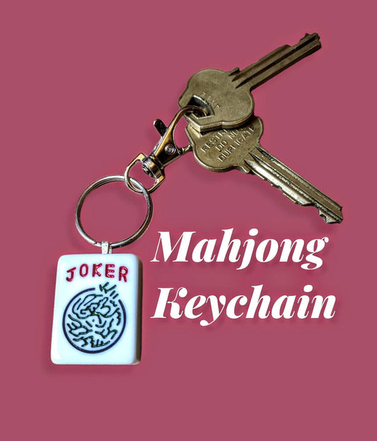 Mahjong Keychain