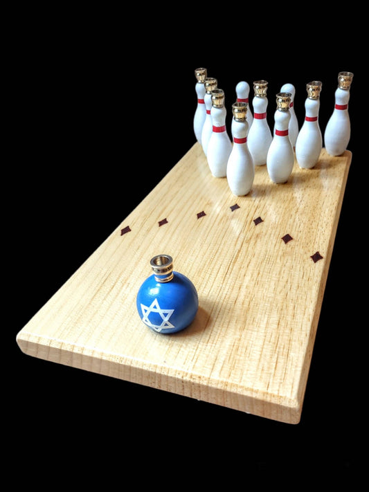 Bowling Alley Menorah